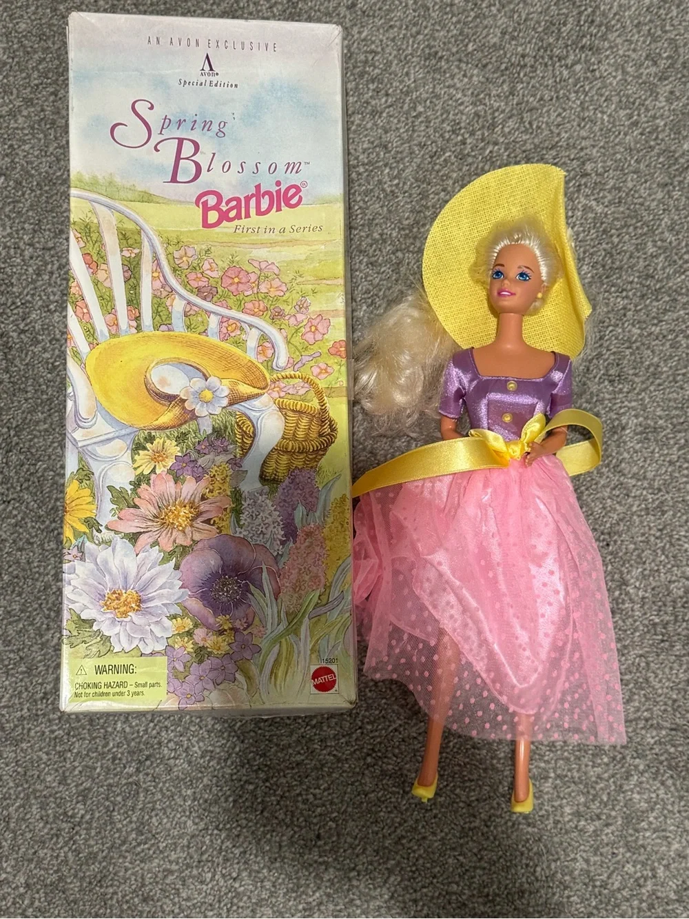 ✨🌸Vintage 1995 Mattel Barbie Doll Spring Blossom Collectible Authentic